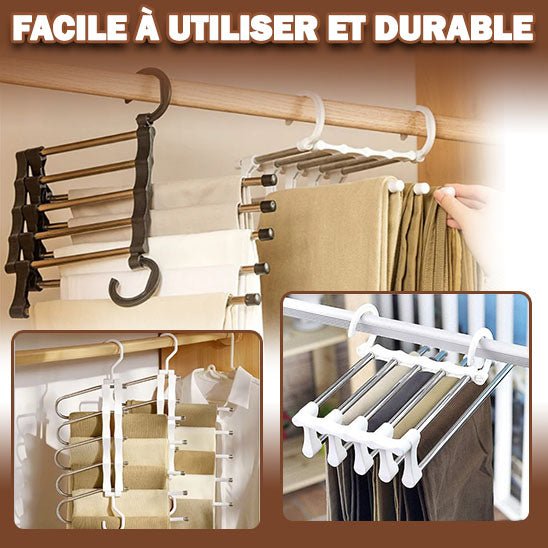 CINTRE PANTALON │EASYHANGER™ - rangement simple