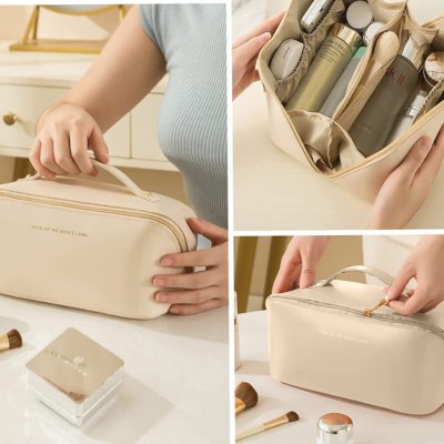 TROUSSE COSMETIQUE │ Leathermak ® - rangement simple