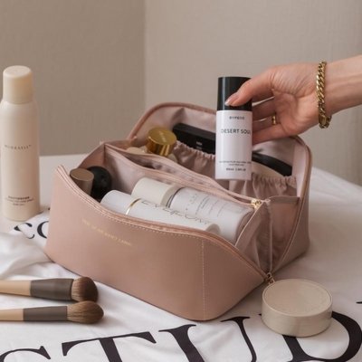 TROUSSE COSMETIQUE │ Leathermak ® - rangement simple