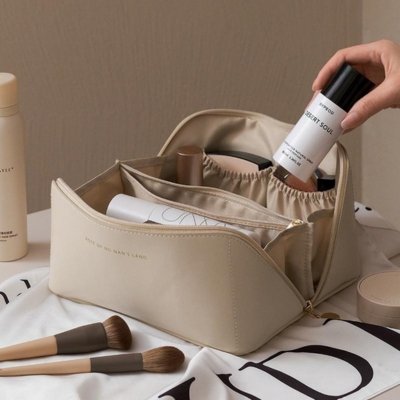 TROUSSE COSMETIQUE │ Leathermak ® - rangement simple
